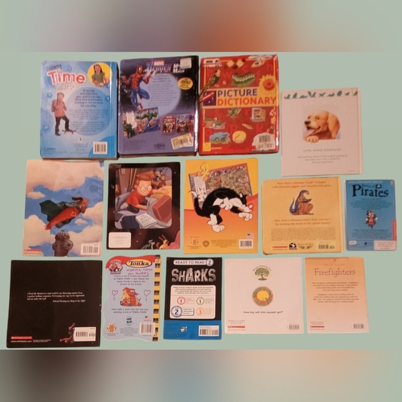 LOT OF 15 EARLY READER BOOKS ~ SCHOLASTIC ~ MARVEL ~ DINOSAURS ~ SOME BRAND NEW - Picture 9 of 9